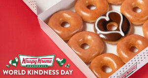 Celebrate World Kindness Day With A Free Dozen Donuts At Krispy Kreme! – Topsave