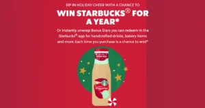 Starbucks Uncap, Scan, &Amp; Win Sweepstakes: Your Chance To Win Starbucks For A Year! (Working In 2025)