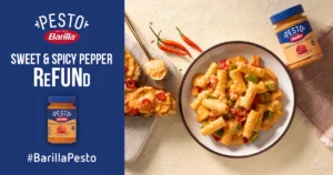 Free Barilla Sweet &Amp; Spicy Pepper Pesto Refund With Ripple Street! (Working In 2025)