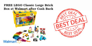 Free Lego Classic Large Brick Box At Walmart (Working In 2025)