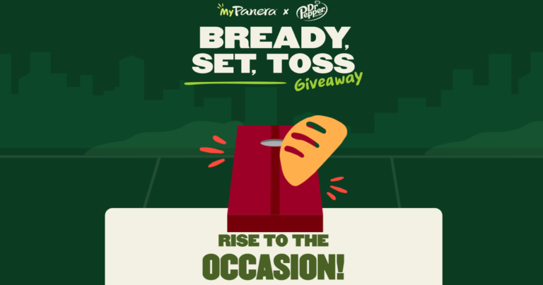 Mypanera X Dr Pepper Bready, Set, Toss Giveaway! Over 250,000 Prizes To Win! 2025