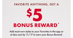 Snag A Free $5 Bonus Reward At Dsw For A Limited Time! (Working In 2025)