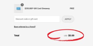 Gymshark’s $250,000 Gift Card Giveaway (2 Hours Only) (Working In 2025)