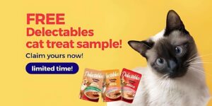 Get 6 Free Delectables Cat Treat Samples Delivered To Your Door! – Topsave