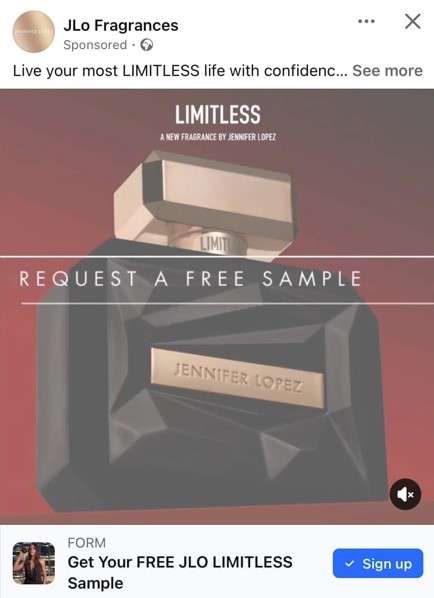 Free Jlo Limitless Perfume Sample 2025