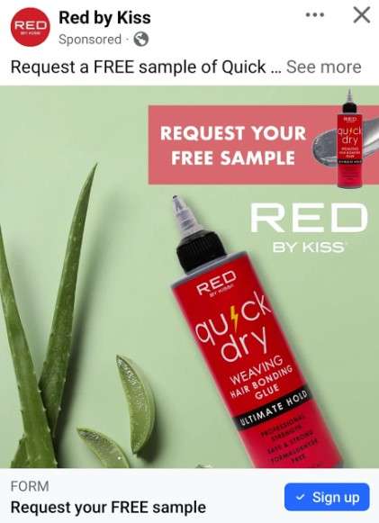 Free Red By Kiss Quick Dry Weaving Hair Bonding Glue Sample! (Working In 2025)