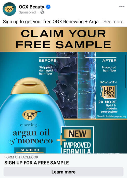 Free Samples Of Ogx Argan Oil Of Morocco Shampoo &Amp; Conditioner (Working In 2025)