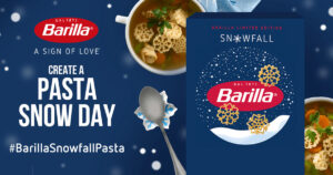 Apply To Host A Barilla Create A Pasta Snow Day Party (Working In 2025)