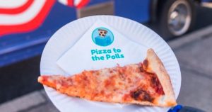 Send Free Pizza To Voters Waiting In Line! Help Feed Democracy With Pizza To The Polls (Working In 2025)