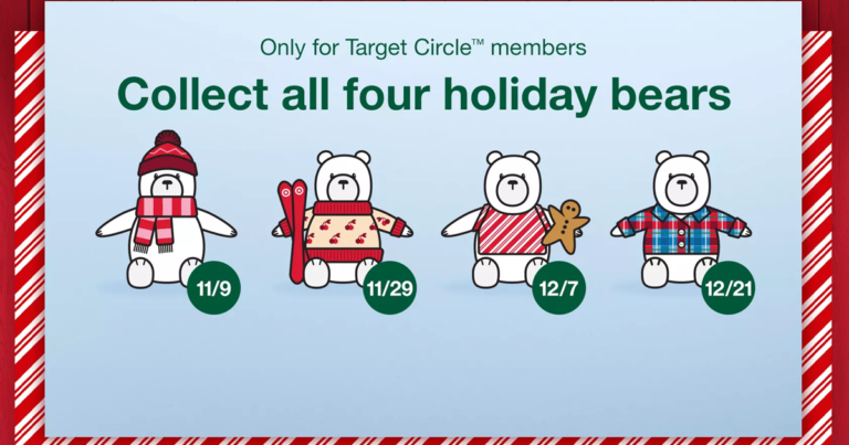 target holiday bears