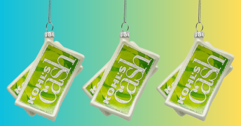 Kohl s Cash Ornament wAny Purchase