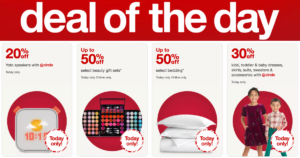 Target Deal Of The Day: Big Savings On Clothing, Beauty, &Amp; Bedding! (Working In 2025)