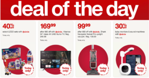 Target Deal Of The Day: Save Big On Legos, Tvs, Vacuums &Amp; More! (Working In 2025)