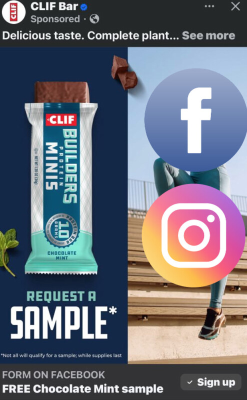 Free Clif Builders Minis Chocolate Mint Protein Bar (Working In 2025)