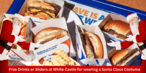 Free Food At White Castle For Wearing A Santa Claus Costume (Working In 2025)