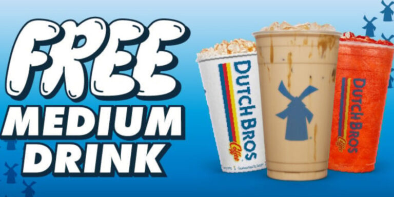 Free Medium Drink From Dutch Bros For A Limited Time 2025