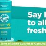 Keep your eyes peeled, because Toms of Maine is offering possible FREE samples of their Cucumber Aloe Deodorant! This refreshing, natural deodorant is aluminum-free and great for sensitive skin, making it perfect for anyone looking to try a healthier alternative.