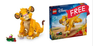 Free Lego Simba The Lion King Set With Topcashback Offer! (Working In 2025)