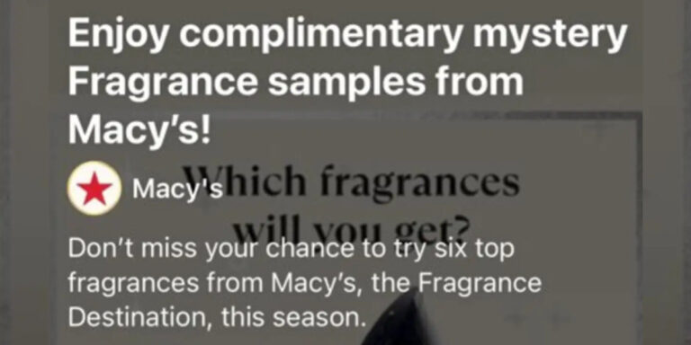 Free Fragrance Samples From Macy'S! 2025