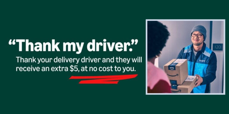 free 5 for amazon drivers