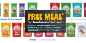 Free Proper Good Meal For Teachers – Topsave