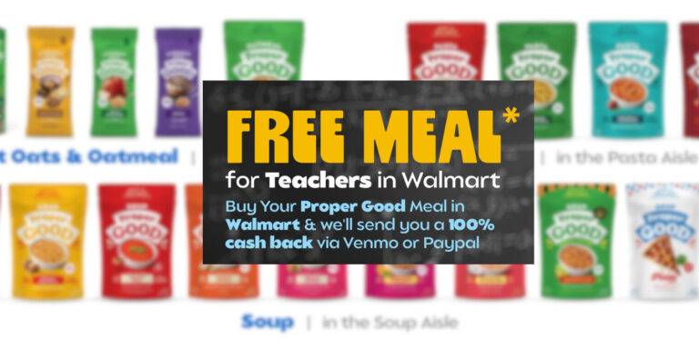 Free Proper Good Meal For Teachers 2025