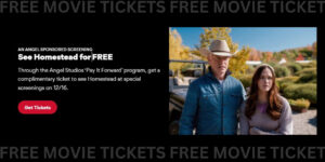 Free Homestead Movie Tickets For December 16Th (Working In 2025)