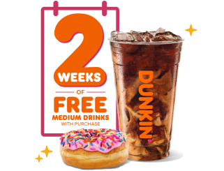 Two Weeks Of Free Drinks At Dunkin’! (Working In 2025)