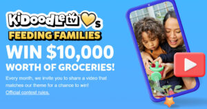 Win $10,000 In Groceries With Kidoodled! (Working In 2025)