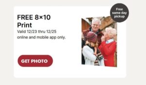 Free 8X10 Photo Print At Walgreens (Working In 2025)