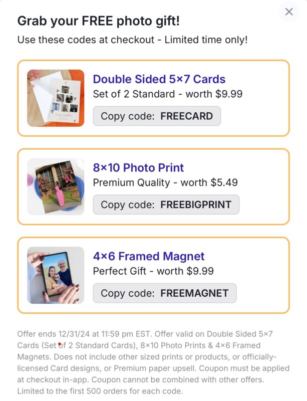 Get A Free 5X7 Card Set (Set Of 2) – Limited Time Offer! (Working In 2025)