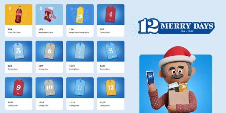 kroger 12 merry days