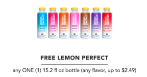 Free Lemon Perfect Drink After Cash Back (Working In 2025)