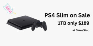 Sony Playstation 4 Slim 1Tb Console On Sale For Only $189 At Gamestop! (Working In 2025)