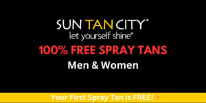 Get Your First Spray Tan 100% Free At Sun Tan City 2025