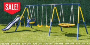 Sportspower Super Saucer Metal Swing Set – Now $176.16 At Walmart! (Working In 2025)