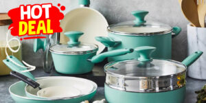 Greenpan 16-Piece Nonstick Cookware Set Just $84.99 (Reg. $179.99) At Target (Working In 2025)