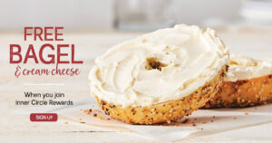 Get A Free Bagel &Amp; Cream Cheese At Bruegger’s Bagels! (Working In 2025)