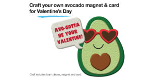 Free Avocado Magnet &Amp; Valentine’s Day Card Craft Kit At Jcpenney – February 8Th! (Working In 2025)