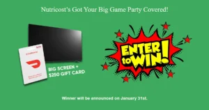 Win A Big Screen Tv &Amp; $250 Doordash Gift Card In The Nutricost Big Game Giveaway! (Working In 2025)