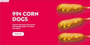 Enjoy $0.99 Corn Dogs At Sonic – Today Only! (Working In 2025)