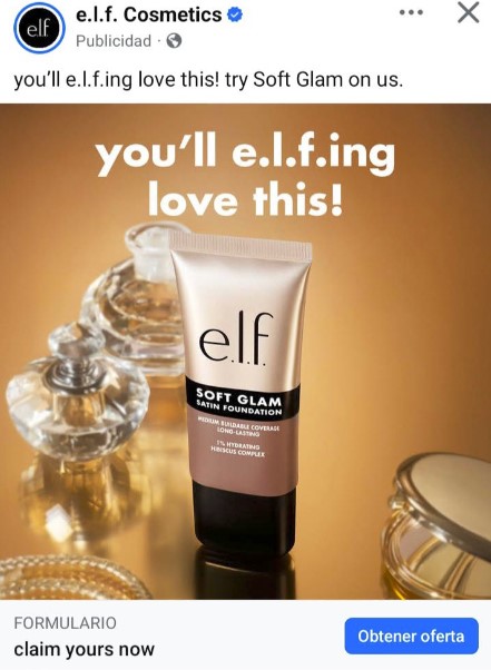 Free E.l.f. Soft Glam Satin Foundation Sample (Working In 2025)