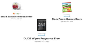 Get Free Dude Wipes &Amp; Black Forest Gummy Bears At Sam’s Club Freeosk! (Working In 2025)