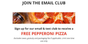 Get A Free Large Pepperoni Pizza At Johnny Carino’s When You Join The E-Club! (Working In 2025)