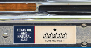 Get A Free Texas Oil And Natural Gas Bumper Sticker! (Working In 2025)