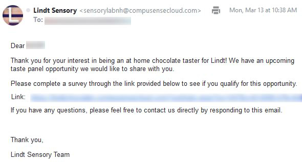 Possible Free Chocolate Samples From Lindt 2025