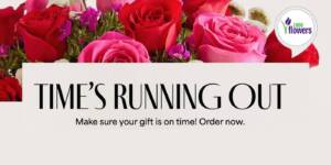 1-800-Flowers Valentine’s Day Mega Sale – Up To 30% Off + More! 2025