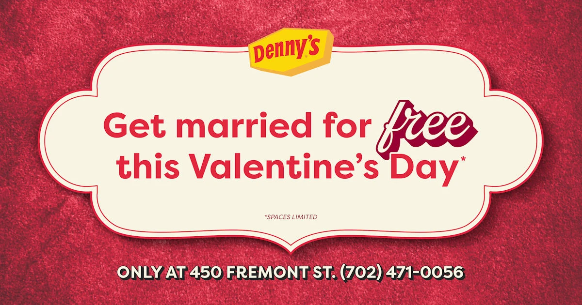 Get Married at the Denny’s Wedding Chapel for FREE on Valentine’s Day! (Yes, This Is Real) – TopSave