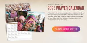 Free Voice Of The Martyrs 2025 Prayer Calendar 2025