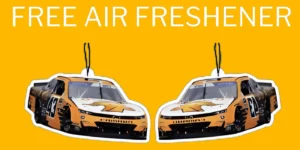 Free Nascar Air Freshener – Includes Free Shipping